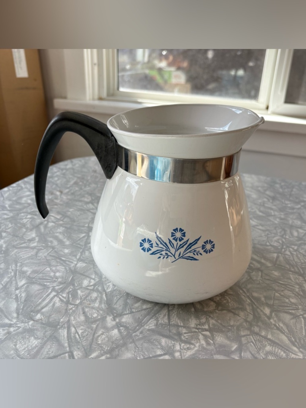 Corningware Cornflower Teapot with - Vintage